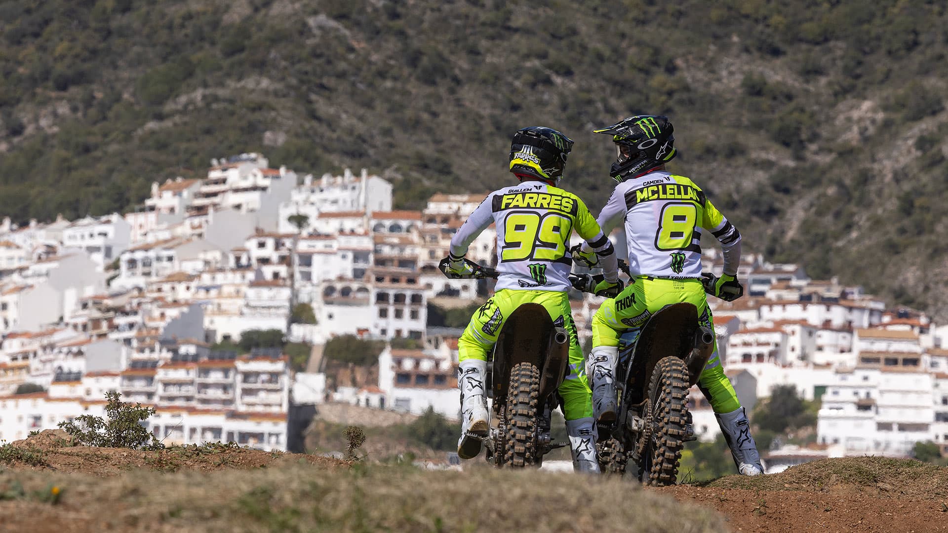 Triumph MX2 Guillem Farres and Camden McLellan